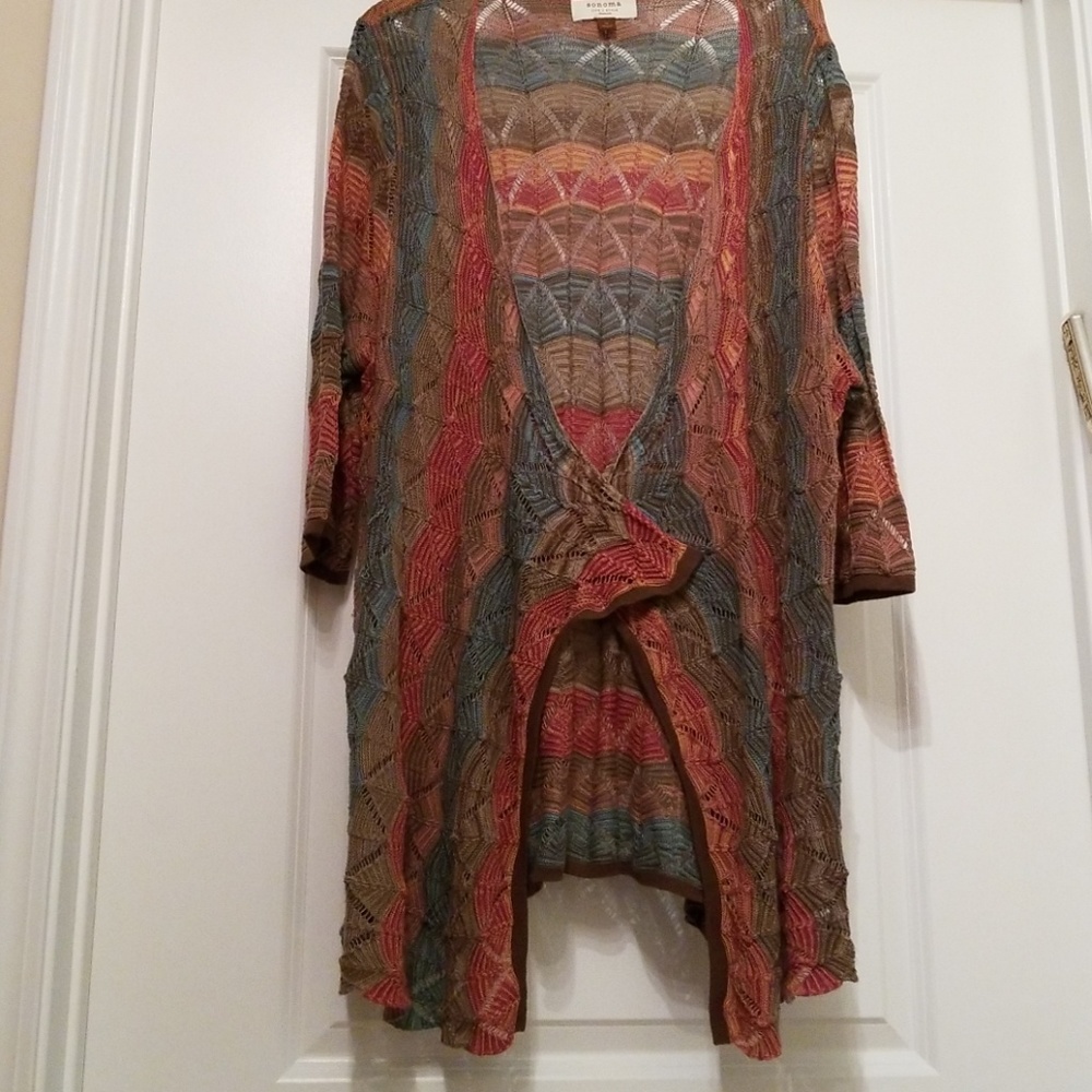 Fall Favorite Long Multicolored Tunic